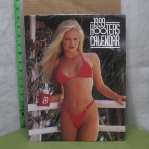 HOOTERS waitress staff girls calendar 1999 sexy wings Hooter’s pin-up models - Picture 1 of 4