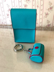 Estuche de cuero Baekgaard con llavero magnético con mini estuche - Imagen 1 de 12