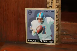 1997 Frank H. Fleer Bubble Gum Card No. 15 John Elway - Picture 1 of 3