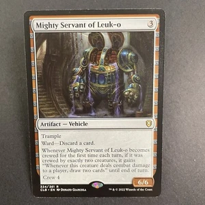 Mighty Servant of Leuk-o 324 /361 Near Mint Battle for Baldur's Gate Commander - Picture 1 of 2