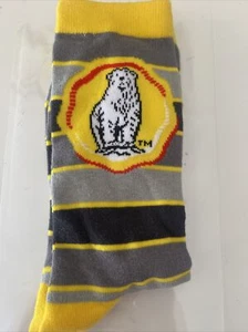 1 Pair Bundaberg Rum Striped Socks Established 1888 Bundy Bear - Picture 1 of 4