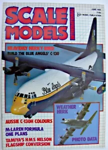 SCALE MODELS INTERNATIONAL SMI 1985 #188 Hercules C130 HMS Nelson Pima Museum - Picture 1 of 3