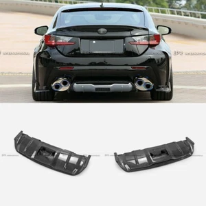 For Lexus 14-18 RC F USC10 Carbon ART Style Rear Center Diffuser Spoiler Bodykit - Picture 1 of 9