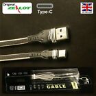 Original Zealot durable Nylon Braided Type C USB Quick Charging Sync Cable UK