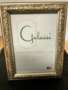 F.G. Galassi handgefertigter feiner italienischer Holz gotischer Goldrahmen 5x7 101557 Pr - Bild 1 von 2