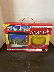 Language on the Move Kit: Spanish (US): Phrasebook, 6 Language Disc and CD Carry - Picture 1 of 5