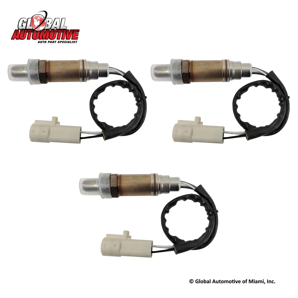 Juego de 3 sensores de oxígeno O2 Motorcraft para camioneta Mazda B3000 1994-2005 V6 3,0 L Foto 1 de 1