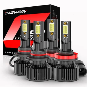 For Dodge RAM 1500 2500 3500 4500 2013 2014 2015 6000K LED Headlight Light Bulbs - Picture 1 of 13