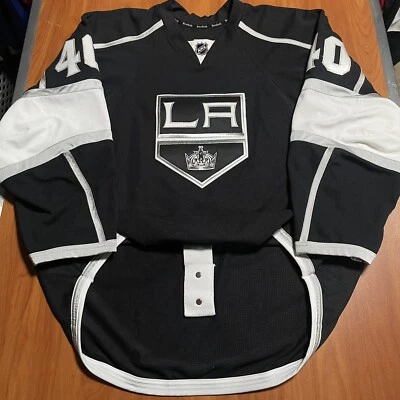 Reebok Authentic Peterson Los Angeles Kings NHL Hockey Jersey LA Black Home 56 - Image 1 of 4
