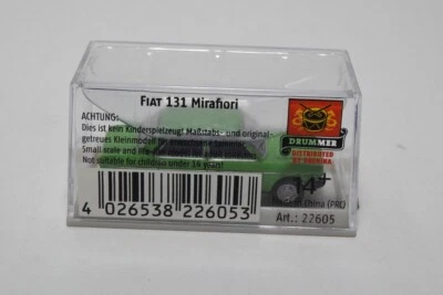 B8 1:87 BREKINA 22605 FIAT 131 MIRAFIORI VERDE MIB - Immagine 1 di 4
