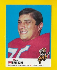 62510 1969 Topps #49 Rex Mirich BRONCOS EX/MT++ - Picture 1 of 3