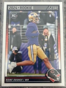 Rome Odunze 2024 Panini Score Football RC #309 - Picture 1 of 1