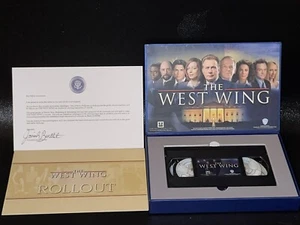 THE WEST WING PREVIEW 2003 NBC MEDIA ROLLOUT VHS PRESS TV PROMOTION LETTER RARE - Picture 1 of 8