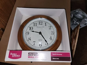 Better Homes & Garden Wanduhr Massivholz - Bild 1 von 1