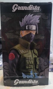 Kakashi Hatake Grandista Nero Banpresto Naruto Shippuden Figure - Picture 1 of 2