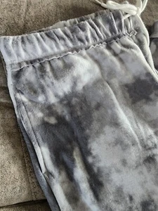No Boundaries Size XL (15-17) gray/white tie dye Joggers - Picture 1 of 2