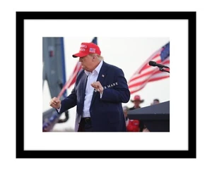 Donald Trump 8x10 photo dancing MAGA 2024 campaign republican president America - Picture 1 of 2