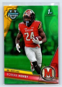 2023 Bowman Chrome University #32 Roman Hemby Green Refractor /99 - Picture 1 of 2
