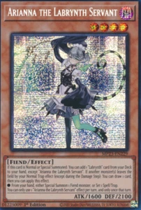 1X NM Arianna the Labrynth Servant - MP23-EN229 - Prismatic Secret Rare 1st Ed - Picture 1 of 1
