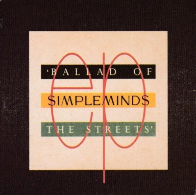 3" MAXI-CD SIMPLE MINDS "Ballad Of The Streets EP" 1989 Original Maxi-Single - Bild 1 von 2