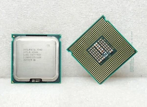 A pair of Intel Xeon X5482 (SLBBG) 3.2GHz 12M 1600MHz Quad-Core Sockel771 PC CPU - Picture 1 of 8