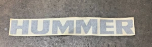 6002989 HMMWV, H1 BLACK HUMMER DECAL - Picture 1 of 1