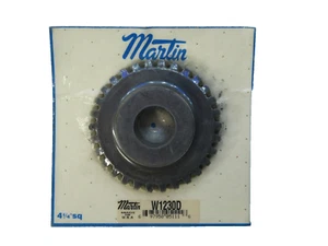 (NEW) MARTIN W1230D 4-1/2" sq. Pressure Angle Cast Iron Worm Gear - Picture 1 of 3