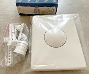 Grohe 37 547 SH0 Skate Single Flush Plate Push Button Alpine White 37547SH0 New - Picture 1 of 11