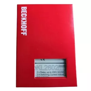 1 Stück Beckhoff KL2602 SPS-Modul im Karton Brandneu Kostenloser Versand - Bild 1 von 6