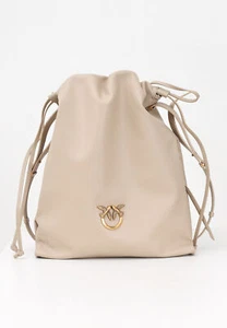 PINKO Borse Donna Beige Borsa media Borsa a spalla Slouchy Bag Primavera estate - Imagen 1 de 5