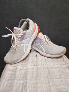 ASICS Gt-1000 sneaker womens US 10 Running Shoes White Purple Orange - Picture 1 of 18