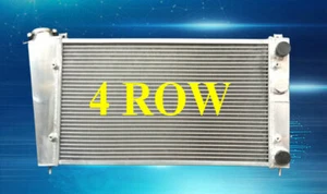 4 ROW Radiator For VW GOLF MK1 Jetta Caddy Scirocco GTI SPEC 1.6 1.8 1.6i 1.8i - Bild 1 von 6