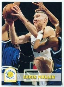 1993-94 NBA Hoops #73 Chris Mullin Golden State Warriors - Picture 1 of 2