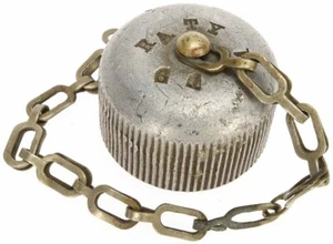 Original Replacement WWI Canteen Lid with Chain - Picture 1 of 6