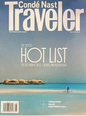 Conde Nast Traveler Magazine Hot List Best New Hotels Cruises and Destinations - Image 1 of 4