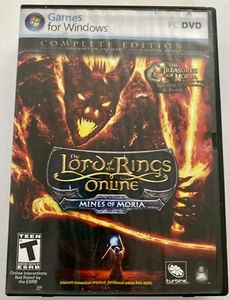 Lord of the Rings Online: Mines of Moria (PC DVD-ROM 2008) Complete in Box - Picture 1 of 5