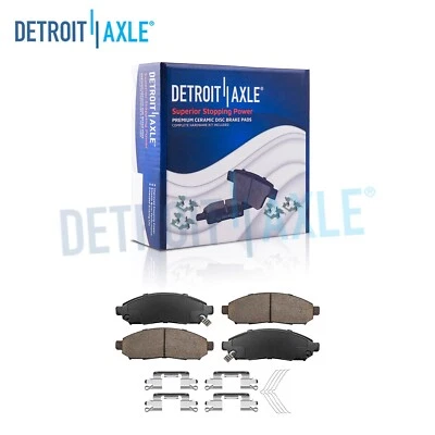 Front Ceramic Brake Pads for Nissan Frontier Pathfinder Xterra Suzuki Equator - Image 1 of 4