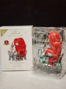 Hallmark 2010 nunca exhibido Bugs Bunny pelo levantador liebre adorno - Imagen 1 de 5