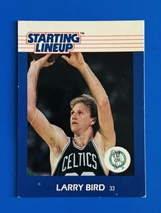 Tarjeta de baloncesto Kenner 1998 alineación inicial Larry Bird Celtics - Imagen 1 de 2