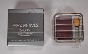 PRESCRIPTIVES Quick Pick Eyeshadow singles NIB .04 oz (1.2 g) R Merlot 23 - Picture 1 of 6