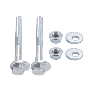 Camber Nut Bolts Car Maintenance 2 Piece Set Direct Replacement Metal Material - Picture 1 of 12