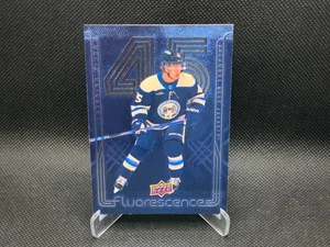 2024-25 Upper Deck Series 2 Fluorescence Blue /50 Gavin Brindley RC - Bild 1 von 2