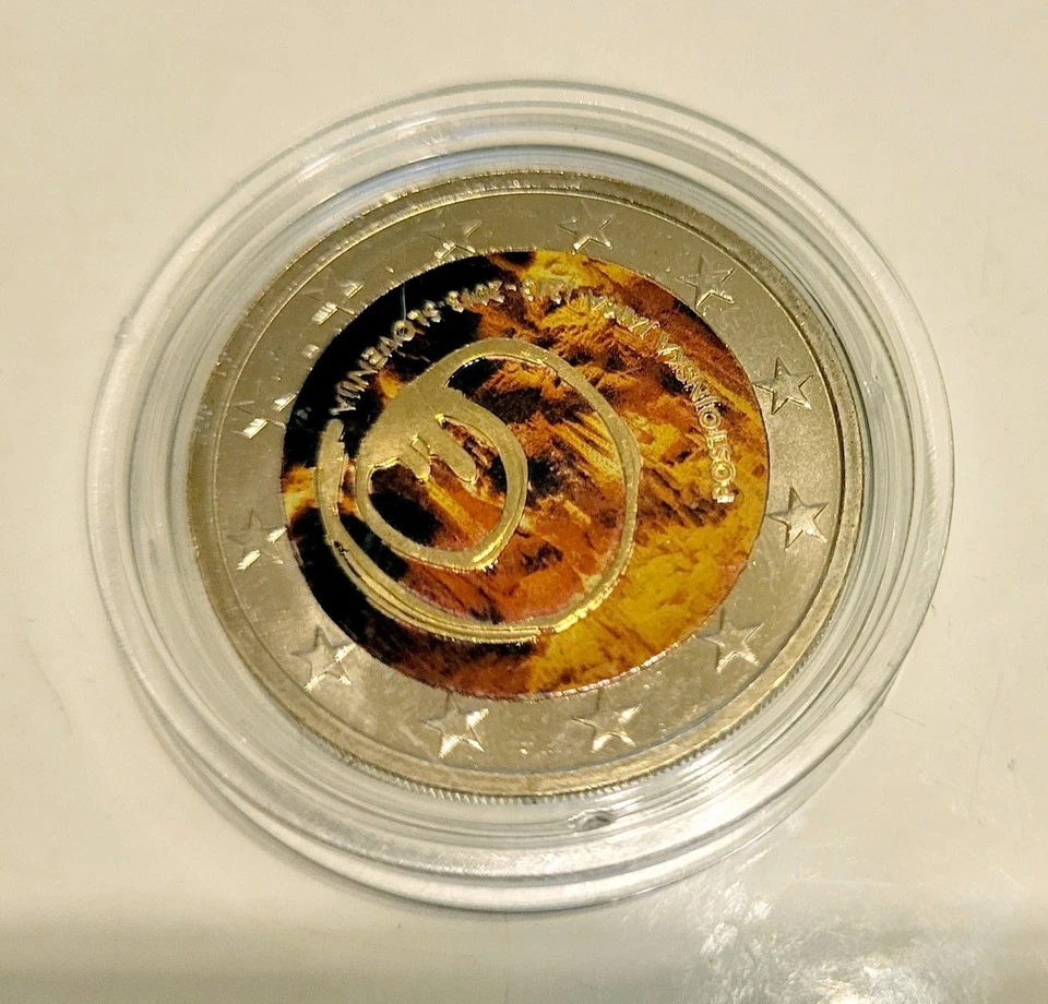 PIECE MONNAIE 2 EURO COMMEMORATIVE SLOVENIE 2013 GROTTE POSTOJNA COULEUR FARBE B - Photo 1/1