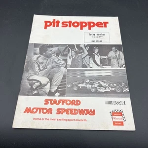 Vintage Pit Stopper NASCAR Racing Program-Stafford Motor Speedway Vol 9 n.13 - Foto 1 di 12