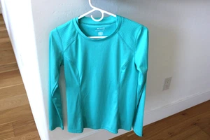 Columbia Freezer Coil Damen Small Türkis Langarm Schutzshirt - Bild 1 von 7