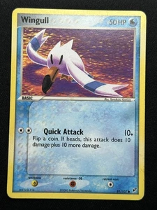 Wingull Deoxys 81/107 Pokemon Card MP - Picture 1 of 2