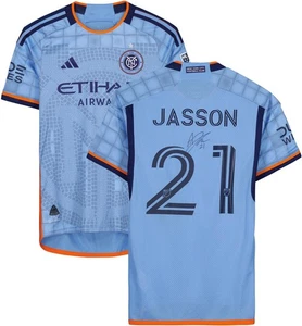 Andres Jasson New York City FC Signed Match-Used 21 Jersey 2023 MLS Season-S - Picture 1 of 5