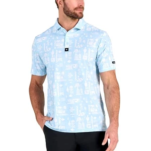 Camisa Polo Bad Birdie Para Hombre Azul Fresco Núcleo de Calor Seco Talla XL - Imagen 1 de 9