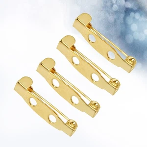  200 Pcs Sicherheitsstangenstifte Sicherheitsnadel Klein Metallbrosche - Bild 1 von 9