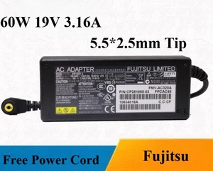 Original Fujitsu 60W 19V 3.16A AC Adapter ADP-60ZH A 5.5*2.5mm Tip Charger - Bild 1 von 2